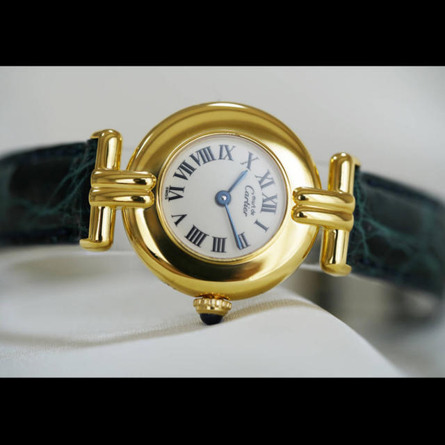 美品 カルティエ マスト コリゼ ローマン SM Cartier