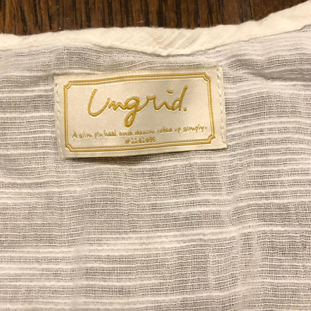 Ungrid(アングリッド)のアングリッド ungrid タンクトップ レディースのトップス(シャツ/ブラウス(半袖/袖なし))の商品写真