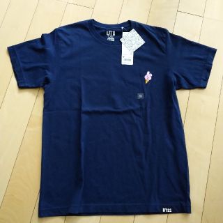 ボウダンショウネンダン(防弾少年団(BTS))の【新品】ユニクロ BT21 Tシャツ！BTS ジョングク クッキー(Tシャツ/カットソー(半袖/袖なし))