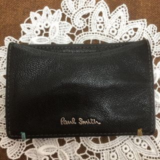 ポールスミス(Paul Smith)のPaul Smith パスケース 黒(名刺入れ/定期入れ)