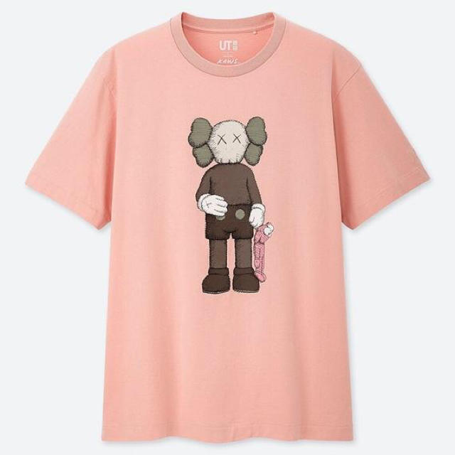 UNIQLO(ユニクロ)の “KAWS:SUMMER” pink L メンズのトップス(Tシャツ/カットソー(半袖/袖なし))の商品写真