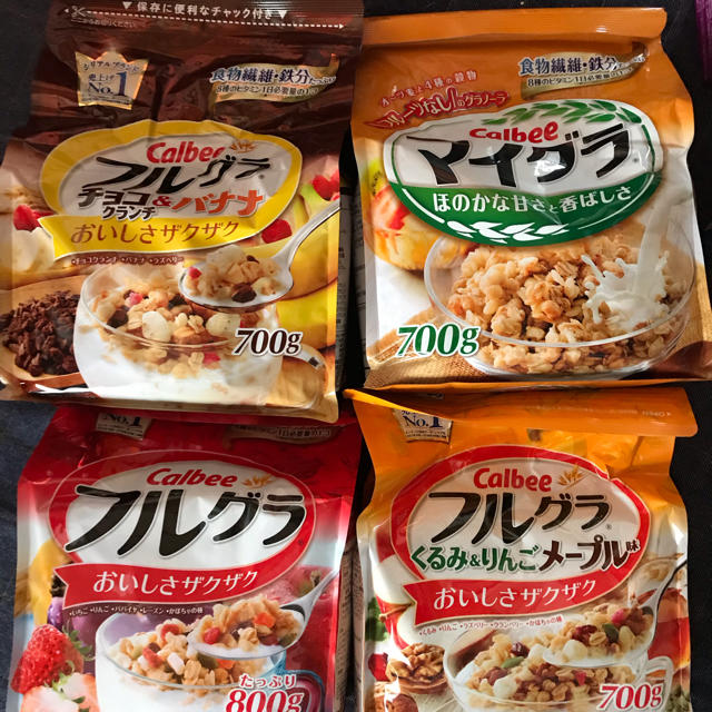 カルビー(カルビー)のフルグラ＆マイグラ 食品/飲料/酒の食品(その他)の商品写真