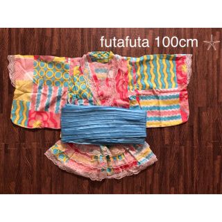 フタフタ(futafuta)の100 futafuta 浴衣 簡単 フリフリ 可愛い ♡ バースデー(甚平/浴衣)