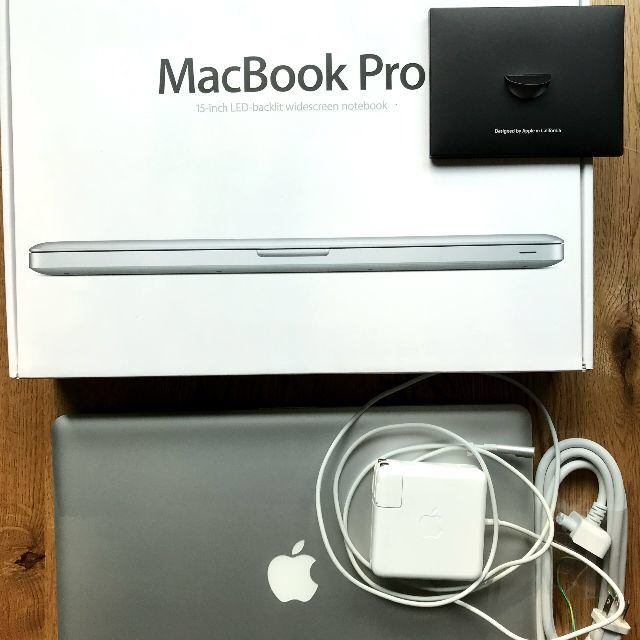 MacBook Pro Mid2012 15インチ 高スペック カスタム済15インチOSバージョン