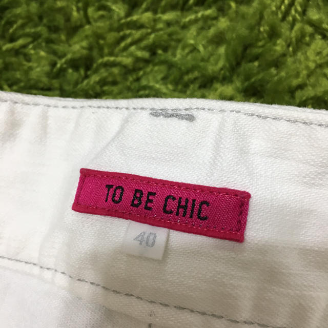 TO BE CHIC(トゥービーシック)のTo be chic❤︎レディビジューパンツ レディースのパンツ(カジュアルパンツ)の商品写真