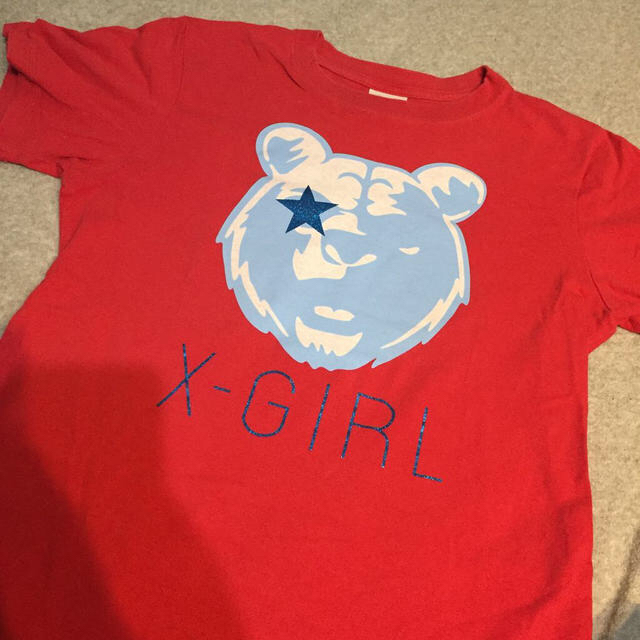 X-girl(エックスガール)のX-girl トラTシャツ  レディースのトップス(Tシャツ(半袖/袖なし))の商品写真