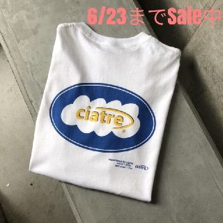 アーペーセー(A.P.C)のciatre cloud logo tee s/s blue(Tシャツ/カットソー(半袖/袖なし))