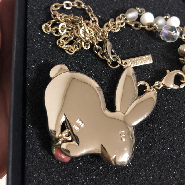 ANNA SUI - anna sui ネックレス うさぎ bunnyの通販 by ANNA SUI - anna sui ネックレス うさぎ bunnyの通販 by