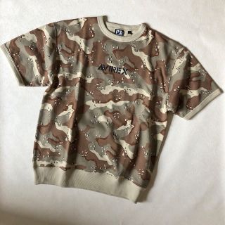 アヴィレックス(AVIREX)のAVIREX アヴィレックス  デザートカモ柄 ショートスリーブス ウェット L(Tシャツ/カットソー(半袖/袖なし))