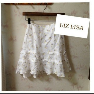 リズリサ(LIZ LISA)のリズリサ   花柄 ティアード スカート(ひざ丈スカート)