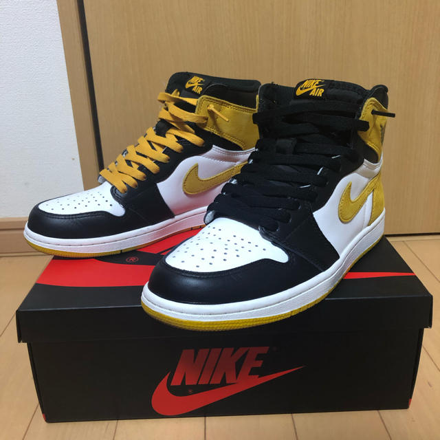 aj1 air jordan 1 yellow orcha エアジョーダン 1