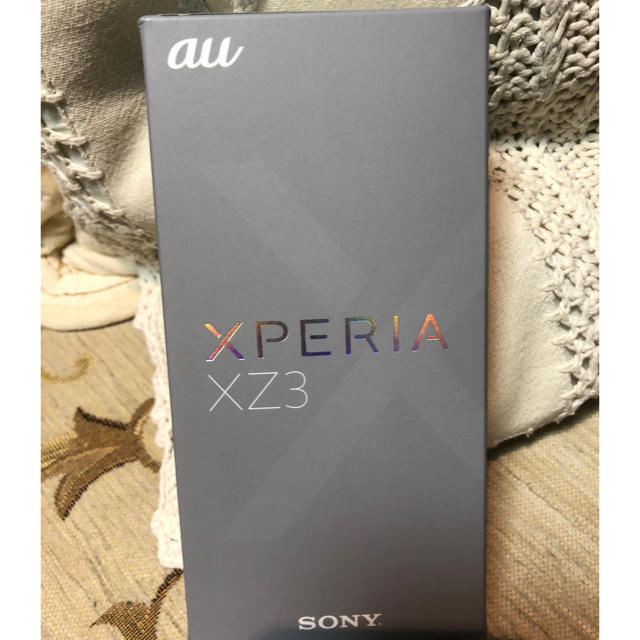 【SIMフリー/新品未使用】au Xperia XZ3 SOV39 ブラック スマートフォン本体