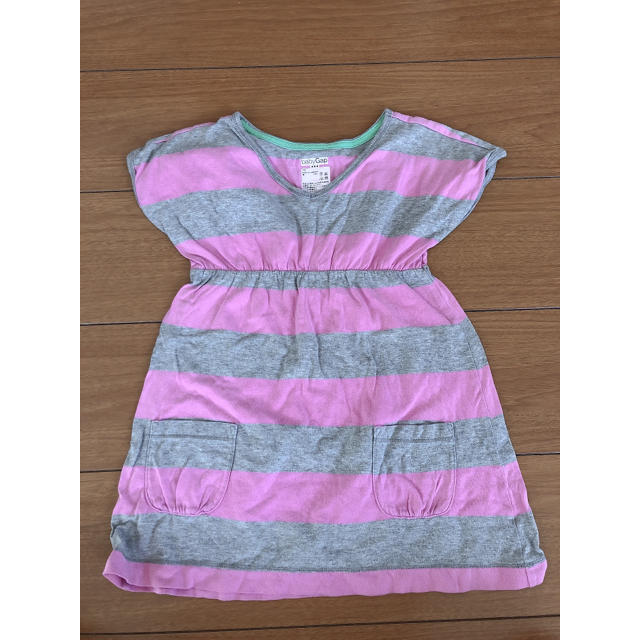 babyGAP(ベビーギャップ)のワンピース babyGAP ストライプ キッズ/ベビー/マタニティのキッズ服女の子用(90cm~)(ワンピース)の商品写真