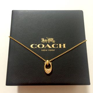 コーチ(COACH)のCOACH❤︎ネックレス❤︎Cマーク❤︎ゴールド(ネックレス)