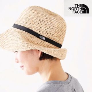 ザノースフェイス(THE NORTH FACE)のTHE NORTH FACE（ノースフェイス）ラフィアハット(麦わら帽子/ストローハット)