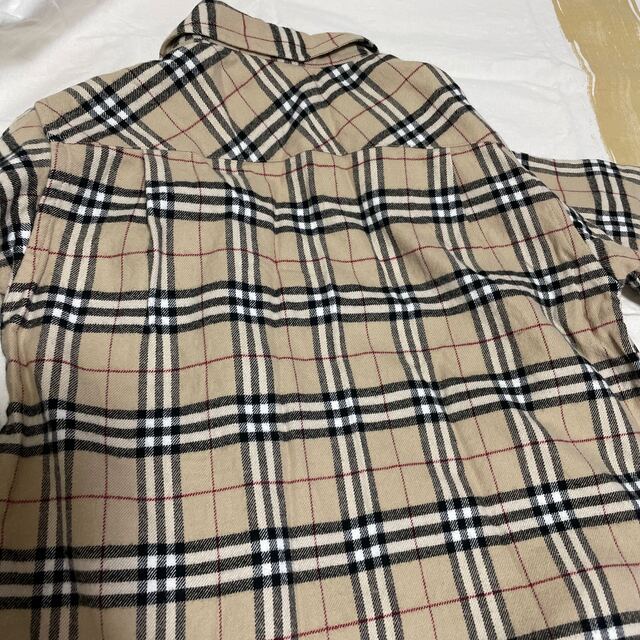 BURBERRY(バーバリー)のバーバリー  綿ネル地  120サイズ キッズ/ベビー/マタニティのキッズ服男の子用(90cm~)(ブラウス)の商品写真