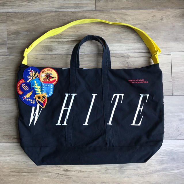 得価再入荷 OFF-WHITE トートバッグ ショルダーバッの通販 by ☆Merci☆ 最終お値下げ!新品!ショルダー2本付きトートバッグショルダーバッグ ハンドバッグ