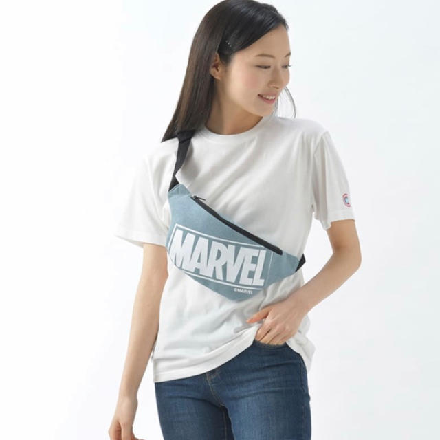 MARVEL(マーベル)の新品☆Disney ディズニー ウエストポーチ ウエストバッグ ボディバッグ レディースのバッグ(ボディバッグ/ウエストポーチ)の商品写真