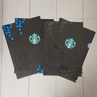 スターバックスコーヒー(Starbucks Coffee)の【スターバックス】クリアファイル4枚(ファイル/バインダー)