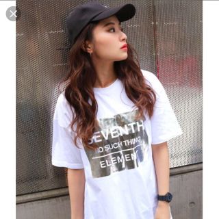 アナップ(ANAP)のANAP BOXロゴ箔プリントTシャツ 新品タグ付き(Tシャツ(半袖/袖なし))