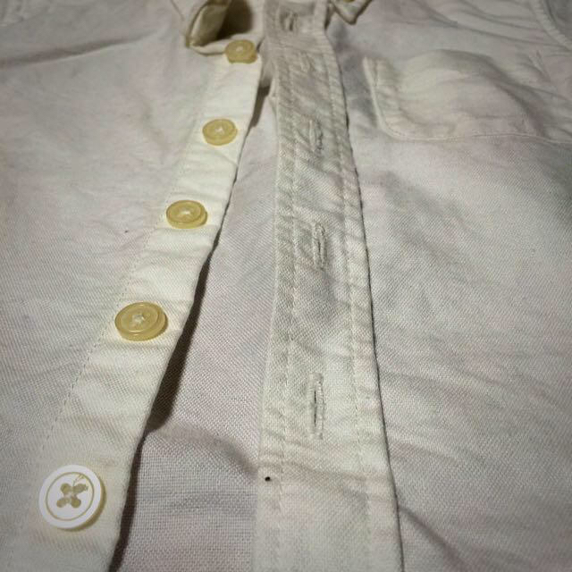 MUJI (無印良品)(ムジルシリョウヒン)の半袖シャツ✩ 80  キッズ/ベビー/マタニティのベビー服(~85cm)(シャツ/カットソー)の商品写真