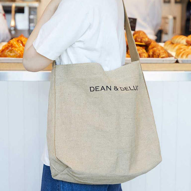 DEAN&DELUCA　リネントートバッグ L