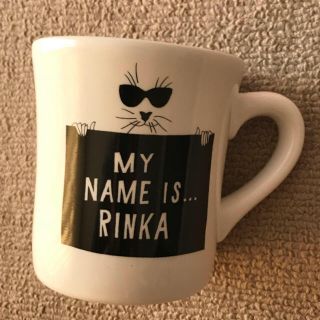 メゾンドリーファー(Maison de Reefur)のMY NAME IS…RINKA 出版記念マグカップ(グラス/カップ)