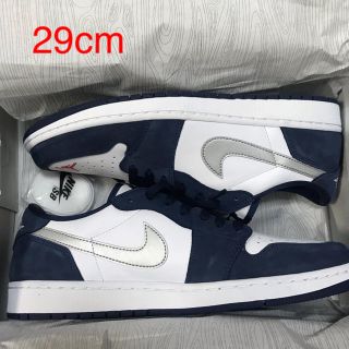 ナイキ(NIKE)のSB x AIR JORDAN 1 LOW MIDNIGHT NAVY(スニーカー)