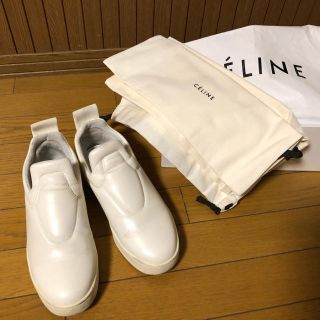 セリーヌ(celine)の✳︎laguuuさまお取り置き✳︎ CELINE プルオンスニーカー ホワイト (スニーカー)