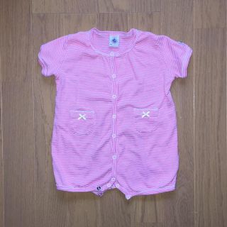 プチバトー(PETIT BATEAU)のプチバトー 6m ロンパース(ロンパース)