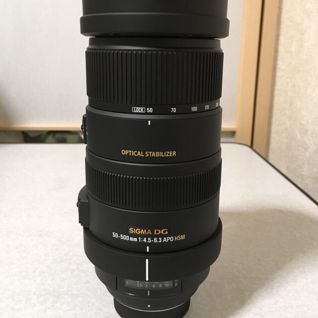 Nikon(ニコン)のAPO 50-500mm F4.5-6.3 DGOSHSM ニコン スマホ/家電/カメラのカメラ(レンズ(ズーム))の商品写真