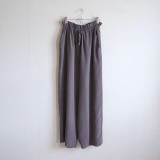 vintage silky wide pants(カジュアルパンツ)