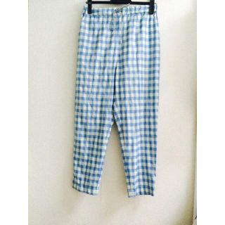 ドットアンドストライプスチャイルドウーマン(Dot&Stripes CHILDWOMAN)のギンガムチェック テーパードパンツ(クロップドパンツ)