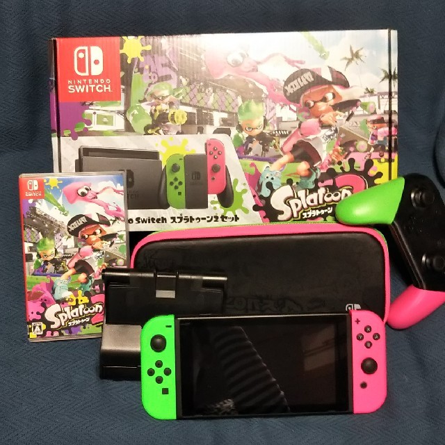 最終値下げ  Nintendo switch スプラトゥーン2 ソフト 付きエンタメ/ホビー