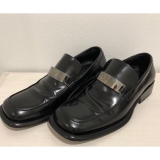 グッチ(Gucci)のGUCCI ヴィンテージ ローファー BLACK(ドレス/ビジネス)