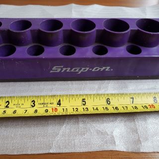 SNAP-ON スナップオン　マグネットソケットホルダー(パープル)(工具)