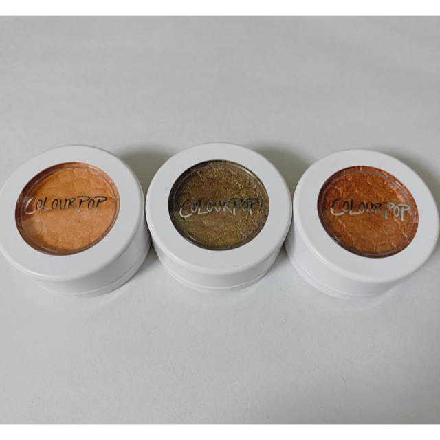 colourpop(カラーポップ)のcolour pop 3色セット コスメ/美容のベースメイク/化粧品(アイシャドウ)の商品写真