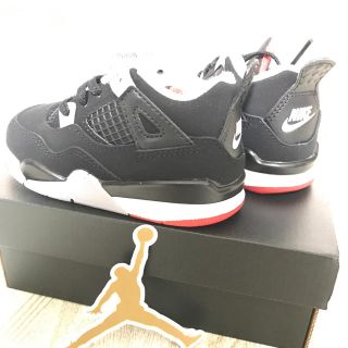 ナイキ(NIKE)のjordan 4 retro 13cm ジョーダン ベビー(スニーカー)