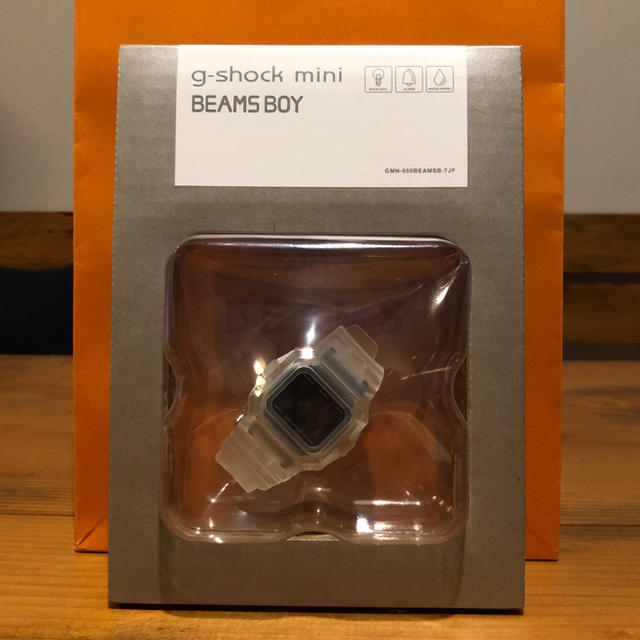 G-SHOCK mini BEAMS BOY 別注 クリア MN-550