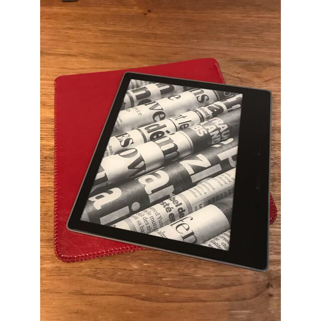 話題の人気 Kindle Oasis 第9世代 32GB 広告なし 赤レザーケース付き 電子ブックリーダー 話題の人気 Kindle Oasis 第9世代 32GB 広告なし 赤レザーケース付き 電子ブックリーダー