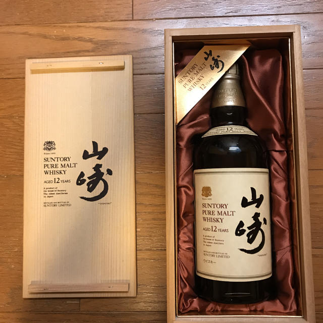 サントリー - サントリー 山崎12年 750ml 木箱入りの通販 by ponchan's shop｜サントリーならラクマ