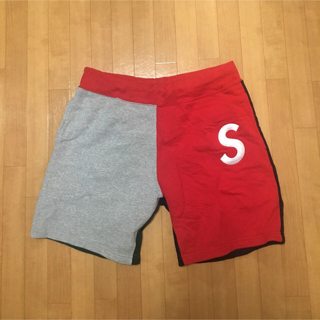 supreme s logo sweat short pants