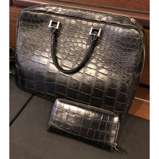 Crocodile - 美品！！最高級 JRA クロコダイル 鞄 カバン バッグ 日本 ...