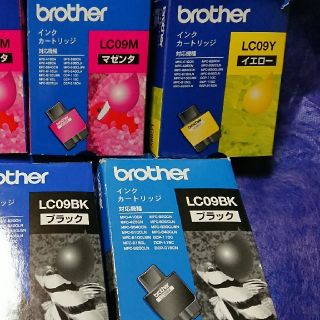 ブラザー(brother)のbrotherインクカートリッジ LC09(オフィス用品一般)