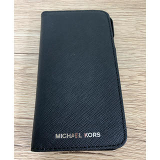 マイケルコース(Michael Kors)のiPhone6S 手帳型 ブラック(iPhoneケース)