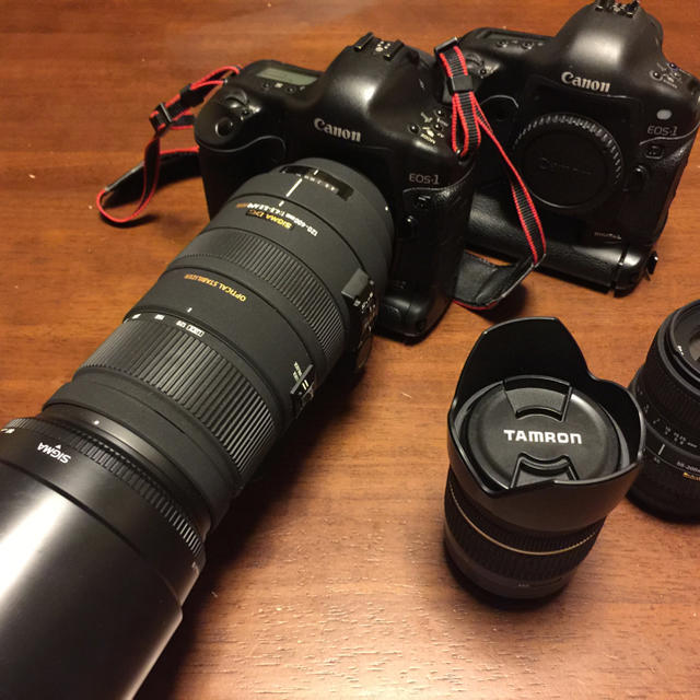 Canon EOS1D EOS1Dmark2 望遠レンズ セット