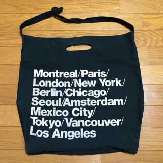 アメリカンアパレル(American Apparel)のアメアパ☆シティバッグ 黒(ショルダーバッグ)