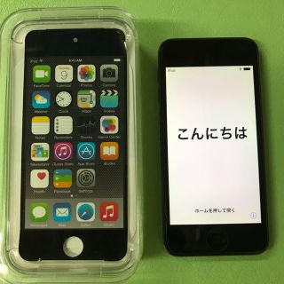 アイポッドタッチ(iPod touch)のipod touch 第6世代 スペースグレイ 32GB(スマートフォン本体)