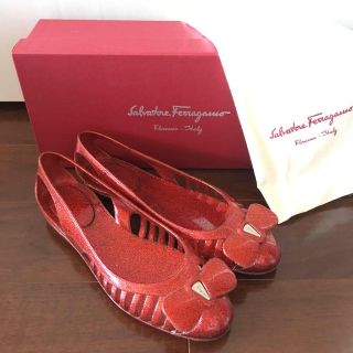 フェラガモ(Ferragamo)のフェラガモ ラバーシューズ 23㎝(バレエシューズ)