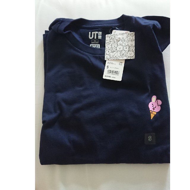 UNIQLO(ユニクロ)のkyon*3様専用★ユニクロ★UNIQLO★BT21★BTS★Sサイズ メンズのトップス(Tシャツ/カットソー(半袖/袖なし))の商品写真